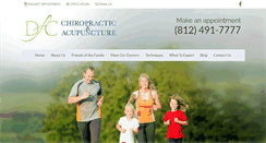 Desktop Screenshot of dickinsonchiropractic.com